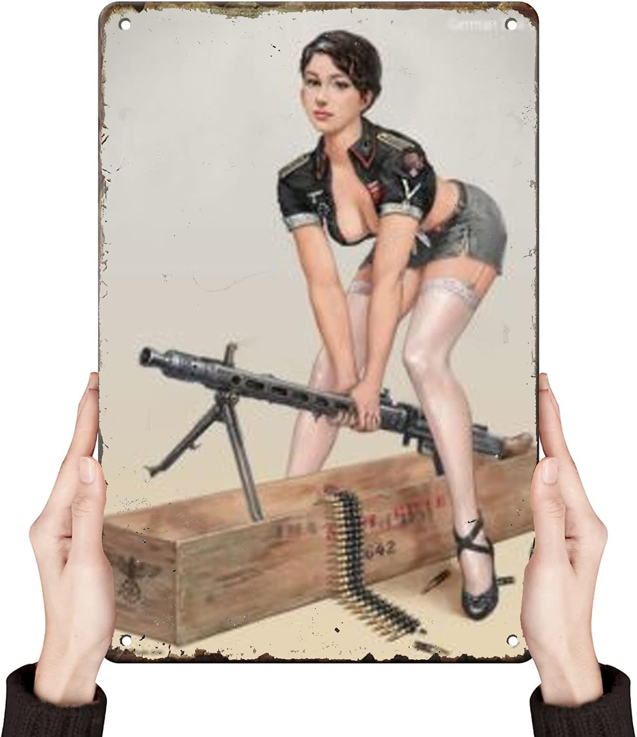 Vintage Collectible Signs - Винтажная ретро-табличка из алюминия для декора