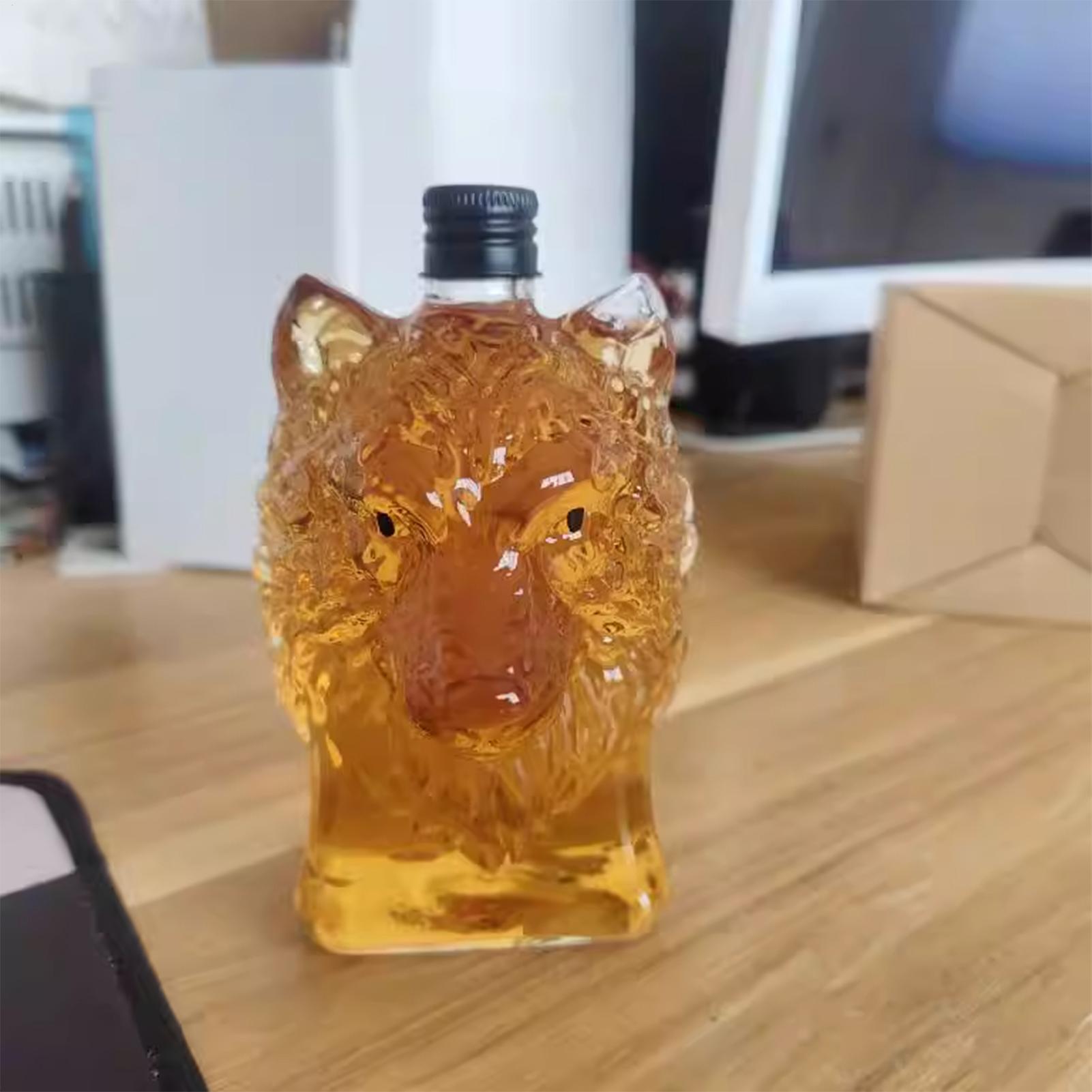 Бутылка для виски в форме волк – обзор и цена Vintage Collectible Bottles