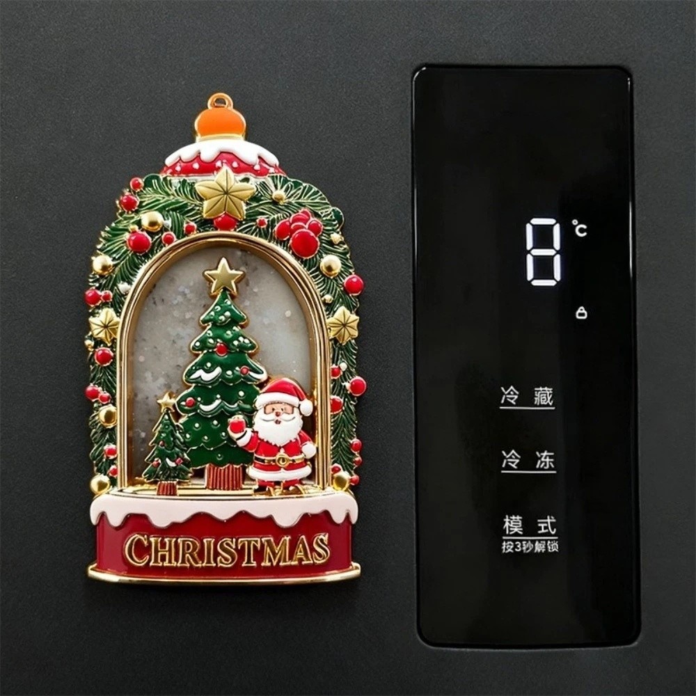 Винтажные магнитные значки из  – обзор и цена Vintage Collectible Santa
