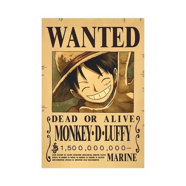 Аниме-постеры «One Piece»: пла – обзор и цена Vintage Things Collection