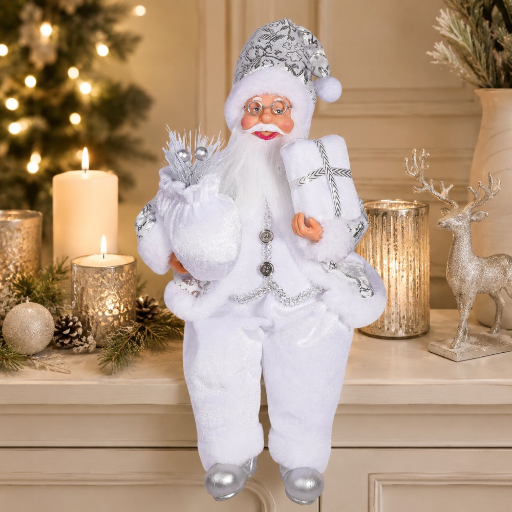 1 шт. Белый декоративный предм – обзор и цена Vintage Collectible Santa