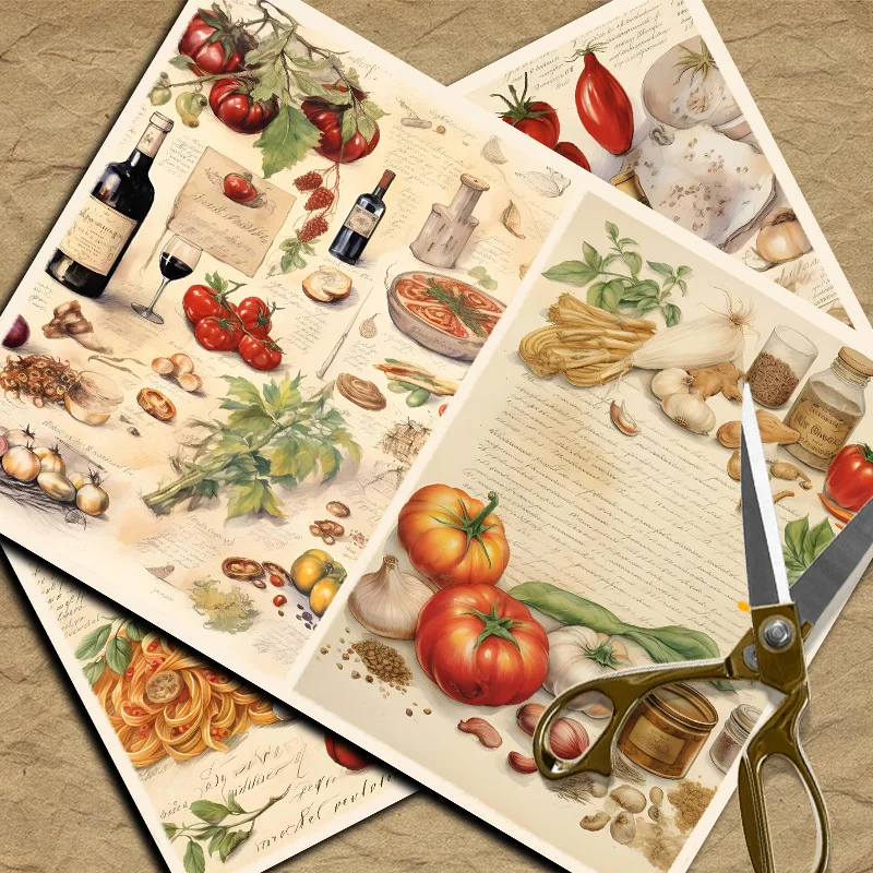 Новые винтажные бумаги из мате – обзор и цена Vintage Things Collection