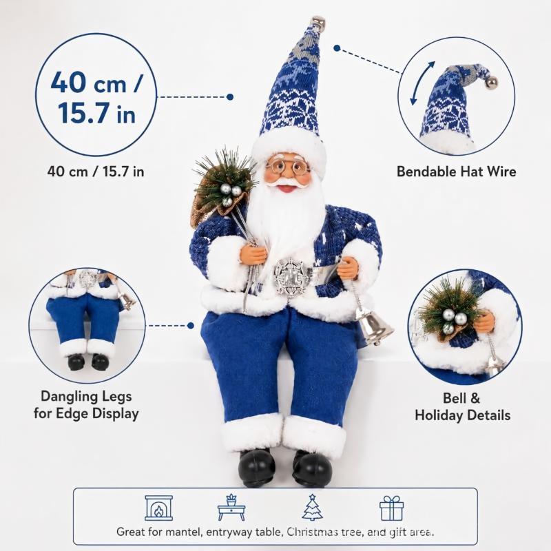 Фигурка Санта-Клауса ручной ра – обзор и цена Vintage Collectible Santa