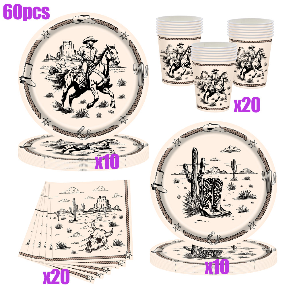 Одноразовая Посуда В Стиле Зап – обзор и цена Vintage Things Collection